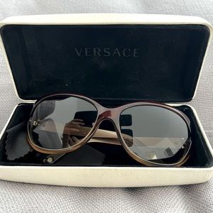 Versace sunglasses with white case